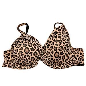 Soma leopard print Embraceable full coverage bra 38 C